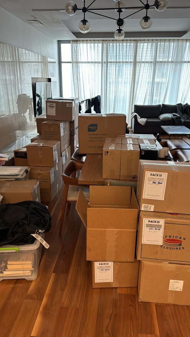 Moving boxes