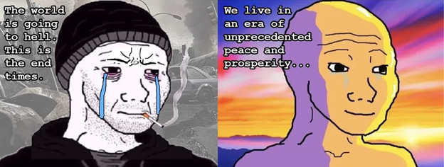 Optimist pessimist meme