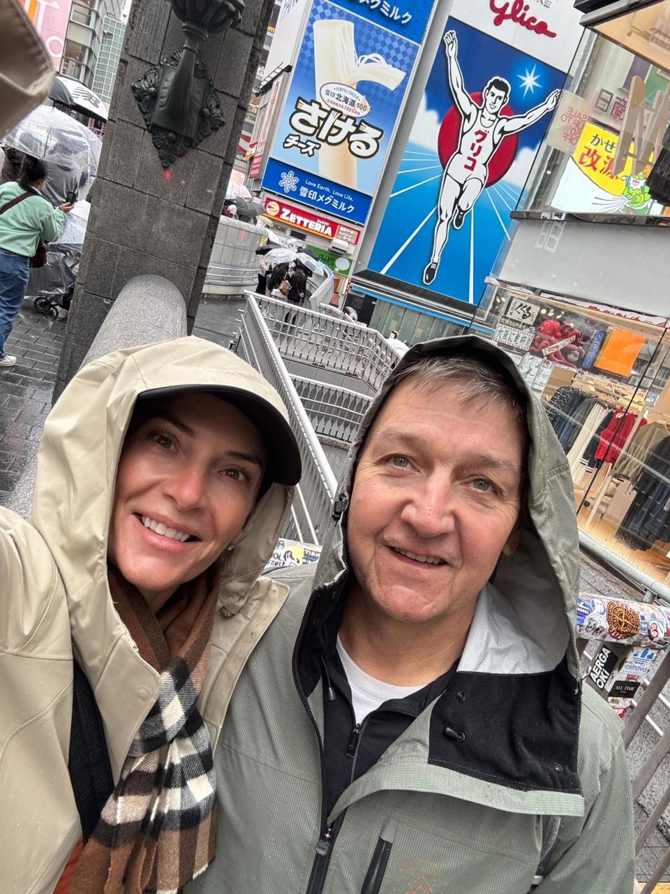 Piet and Amanda in Osaka